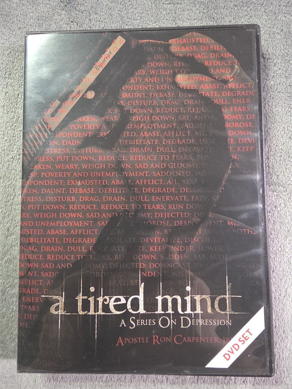A Tired Mind - A Series On Depression (4-Disc CD Set) Apostle Ron Carpenter Jr.